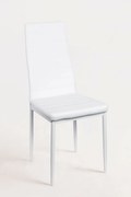 Pack 4 Cadeiras Lauter Couro Sintético - Branco