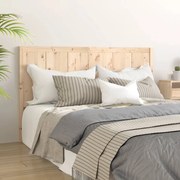 Cabeceira de cama 155,5x4x100 cm madeira de pinho maciça