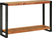 vidaXL Aparador Castanho 120 x 33 x 75 cm Madeira Sólida de Acácia