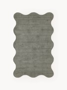 Tapete artesanal Wavy, bege