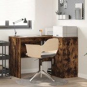 vidaXL mesa de canto Carvalho Fumado 102x88x75 cm Madeira Engenheirada