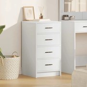 vidaXL Buffet com gaveta Branco 40 x 41 x 75 cm Madeira processada