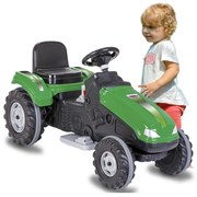 Tractor elétrico para crianças Big Wheel 12V Verde