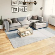 vidaXL Tapete pelo curto macio e lavável HUARTE 200x280 cm azul
