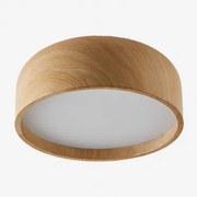 Plafonier De Teto Em Ferro Glatzer Madeira Natural - Sklum