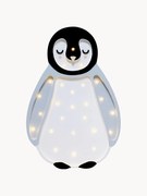 Candeeiro LED artesanal para crianças regulável com temporizador e controlo remoto Baby Penguin