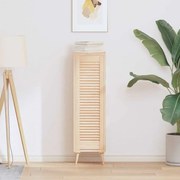 vidaXL Porta de armário com design de persiana 99x29,5 cm pinho maciço