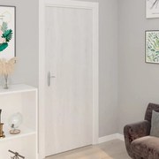 vidaXL Autocolante para porta 2 pcs 210x90 cm PVC cor madeira branca