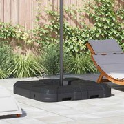 vidaXL Conjunto de Base de Guarda-chuva de 2 Peças: 110 kg de Areia ou 70 kg de Água