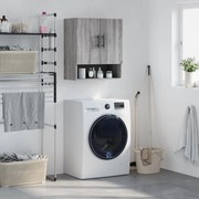 vidaXL Armário de parede 60x31x70 cm derivados madeira cinzento sonoma