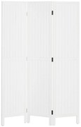 Biombo 3 Painéis Separador de Ambientes Dobrável 120x1,8x170 cm Diviso