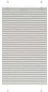 Cinzento Luz Plissada Cega 80x150 cm Largura Tecido 79,4 cm