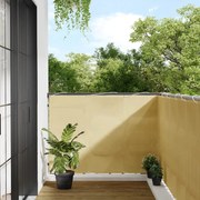 vidaXL Tela de varanda 120x700 cm 100% poliéster oxford cor areia