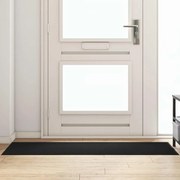 Capacho Retangular vidaXL Preto 60x180 cm