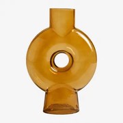 Vaso De Vidro Newark Ocre Amarelo - Sklum