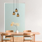 Chandelier Gold – Dourado e Preto – 39 x 39 cm