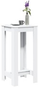 Mesa de bar 51x50x103,5 cm derivados de madeira branco