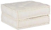 vidaXL Unidade de sofá modular 70x70x36 cm tecido creme