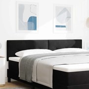 Cabeceira vidaXL Button Tufted Preto 180 cm Veludo