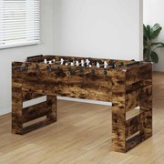 vidaXL Mesa de Futebol Carvalho Defumado 146,5 x 74 x 85 cm