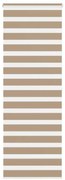 vidaXL Cortina de zebra 85x200 cm largura do tecido 80,9 cm poliéster