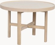 Mesa de centro redonda em madeira de carvalho Marsden, Ø 60 cm