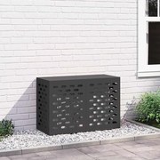 Capa para Ar-Condicionado vidaXL Preta 90x40x60 cm em Aço