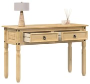 Mesa consola Corona 115x46x73 cm madeira de pinho maciça