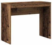 vidaXL Secretária madeira velha 90x40x72 cm madeira trabalhada