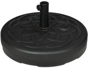 Base para Chapéu de Sol de PE Redonda Suporte para Chapéu de Sol 2,5kg