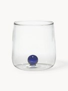 Copos em vidro de borosilicato artesanais Bilia, conjunto de 6