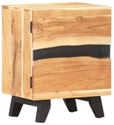 vidaXL Mesa de cabeceira 40x30x51 cm madeira de acácia maciça