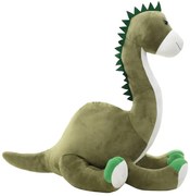 vidaXL Dinossauro brontossauro de peluche verde