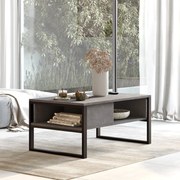 Mesa de Centro ML34 – Prateada – 100 cm x 44,4 cm x 59,7 cm