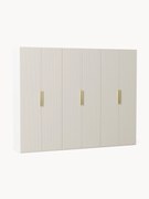 Roupeiro modular com porta giratória Simone, L 300 cm, vários tamanhos