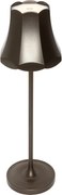 Candeeiro de mesa retro bronze escuro recarregável IP44 - Granny