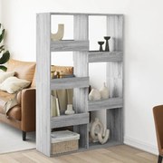 vidaXL divisória 100x33x155,5 cm derivados de madeira cinzento sonoma
