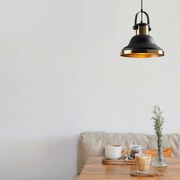 Candeeiro Chandelier Dodo – Preto – 30 x 30 cm