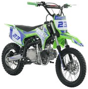 MOTO Crianças CROSS Gasolina 125CC RXF-Z ROAN Junior Manual Verde
