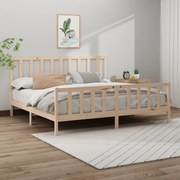 Estrutura de cama 6FT Super King 180x200 cm pinho maciço