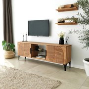 Unidade de TV Lidya – Carvalho – Largura: 150 cm Altura: 40 cm Profund