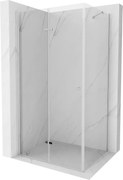 Mexen Lima cabine de duche dobrável 120 x 90 cm, transparente, cromado - 856-120-090-01-00