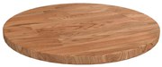 vidaXL Tampo mesa redondo Ø30x1,5 cm carvalho tratado castanho-claro
