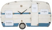 RELÓGIO DE PAREDE CARAVANA 79X3,50X46,50 CM