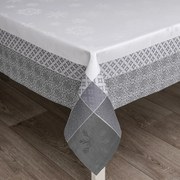 Toalha de Mesa de 1x1 metro 100% algodão jacquard - Toalha para mesa 90x90 cm