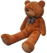 vidaXL Urso de peluche 242 cm castanho