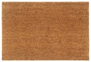 vidaXL Tapete de porta 60x90 cm fibra de coco tufada natural
