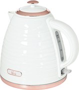 HOMCOM Chaleira elétrica, 1,7L, 2,2kW, função de aquecimento rápido com filtro anticalcário removível e lavável | Aosom Portugal
