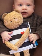 Livro ursinho carinhoso dupla face TAF TOYS multicolor