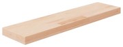 vidaXL Prateleira 80x20x4 cm carvalho maciço não tratado